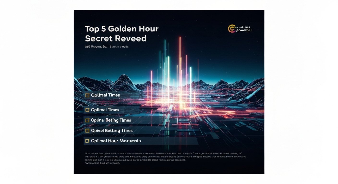 이오스파워볼 황금시간대 공개! TOP 5 기준으로 추천하는 최적 배팅 타이밍