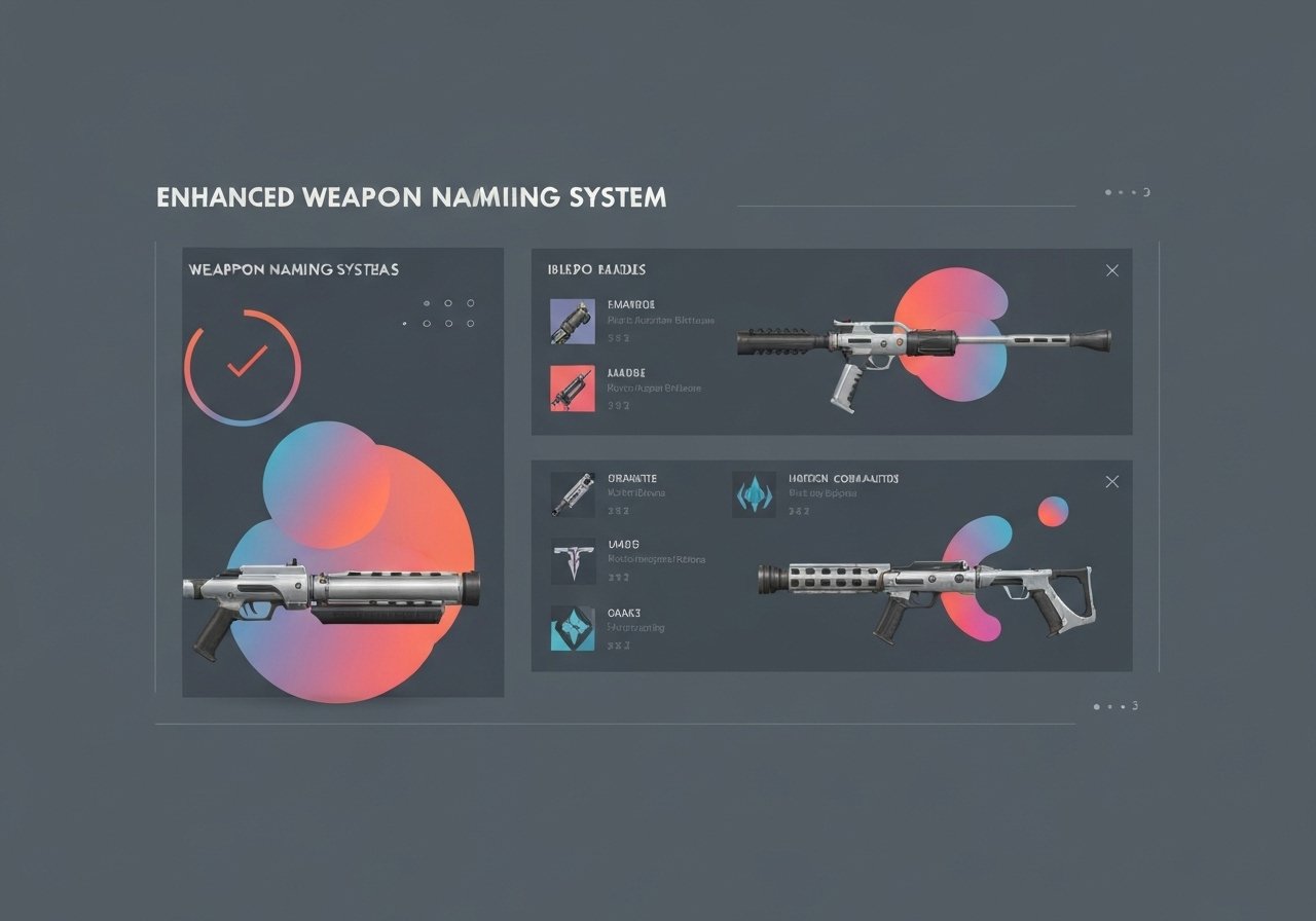 이오스파워볼 업데이트 이후 강화된 무기명 시스템 총정리